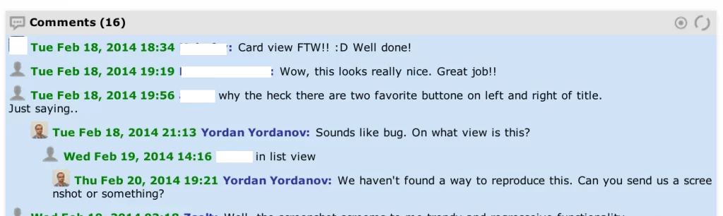 Revamped comments and other stuff in beta