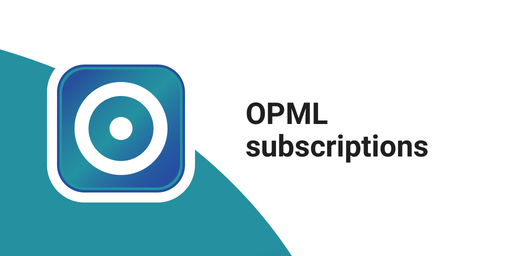 OPML subscriptions