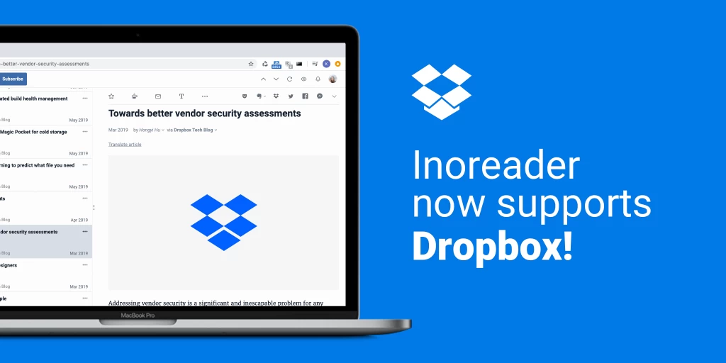 Dropbox Integration