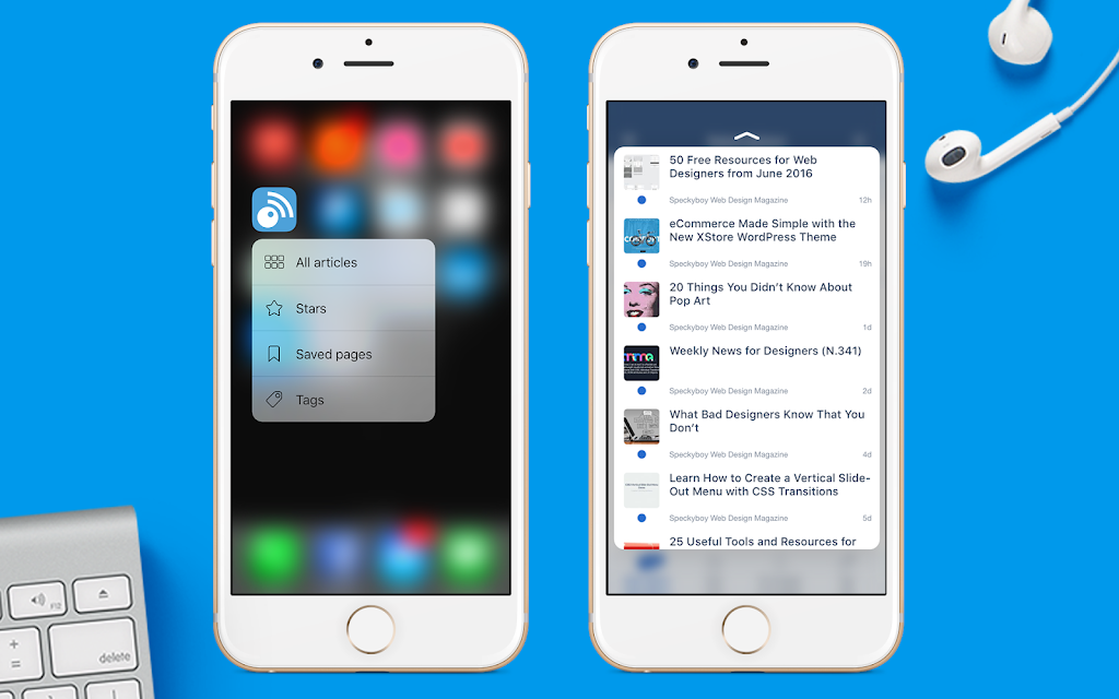 3D Touch comes to Inoreader 4.8 for iOS
