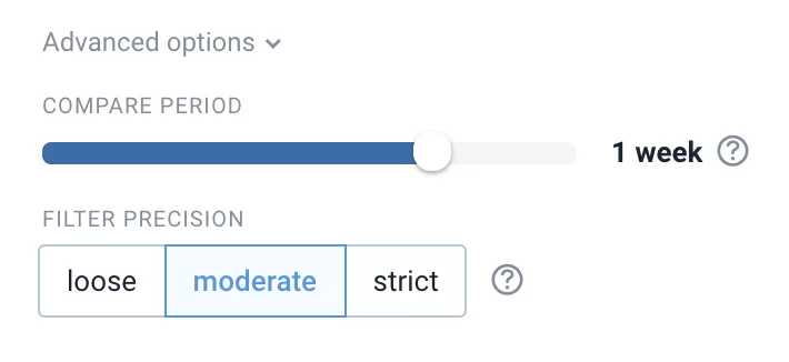 Inoreader UI showing duplicate filters.