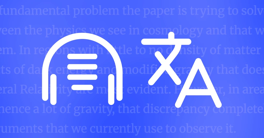 Translations & text-to-speech: More control, now for everyone