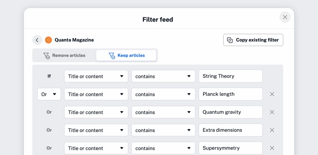 New combined filter quotas | Inoreader blog