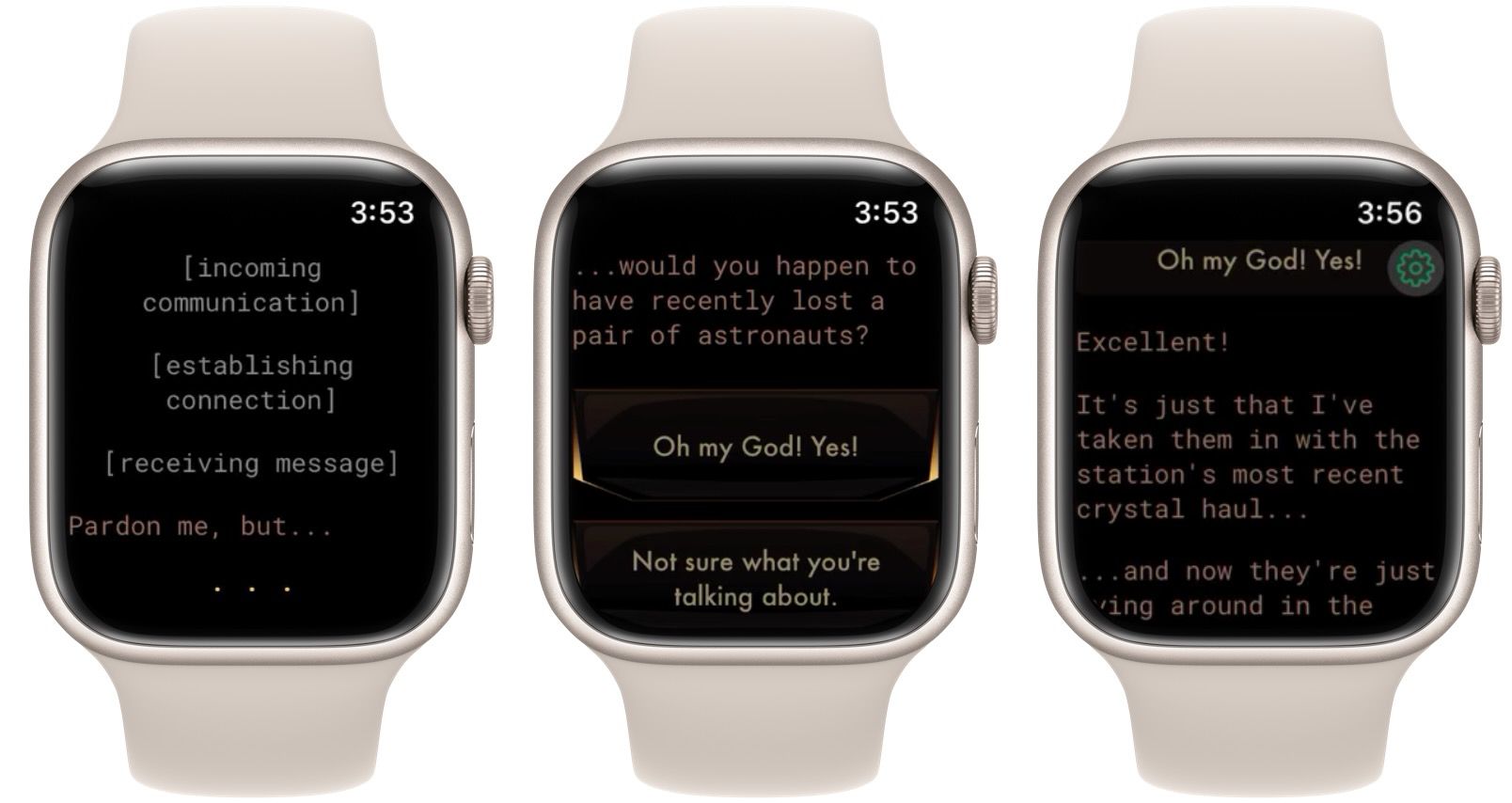lifeline besides you in time apple watch