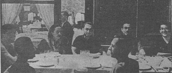 Orwell con dirigentes del POUM y del PLI en Barcelona julio de 1936