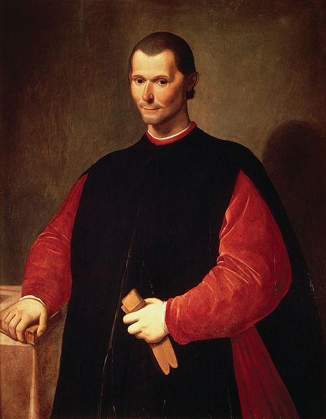 Retrato de Nicolás Macchiavello, uno de los primeros hombre en estudiar el poder. Autor: Sandi di Titto. Fecha: S. XVI Fuente: Wikipedia, bajo licencia CC BY 1.0