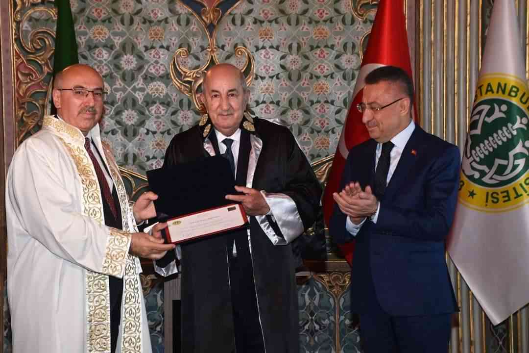 turquie tebboune doctorat honoris
