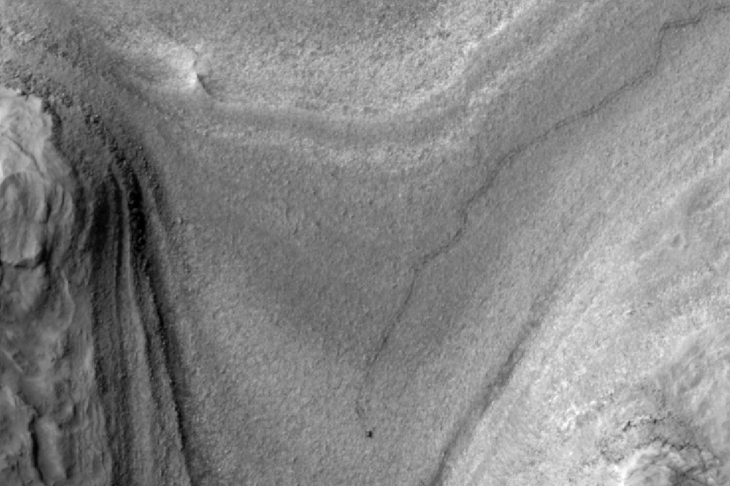 Curiosity from orbit.