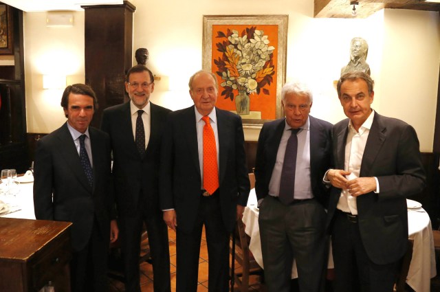 Mariano-Rajoy-cena-con-el-Rey-Juan-Carlo