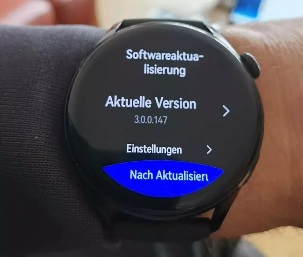 Huawei Europe has released HarmonyOS 3 for the Watch 3 series 2
