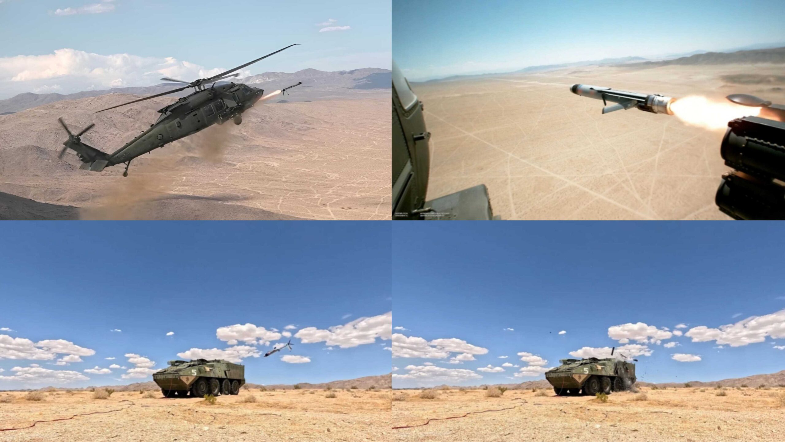 Launch of Altius-700 drones from a Black Hawk and engagement of targets. August 2026. Photo credits: Anduril Industries