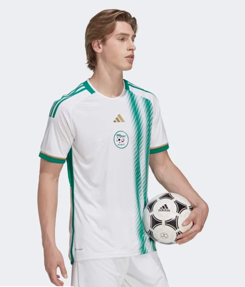 équipe algérie nouveau maillot