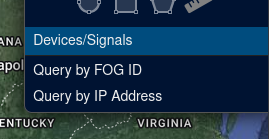 A new query option for federal users that says "Query by IP Address".