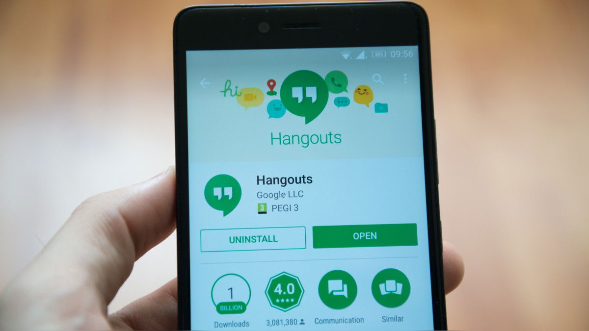 Hangouts desaparece Play Store