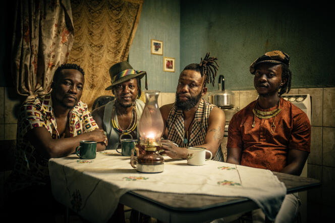 Le groupe Urban Village, originaire de Soweto, en 2020.