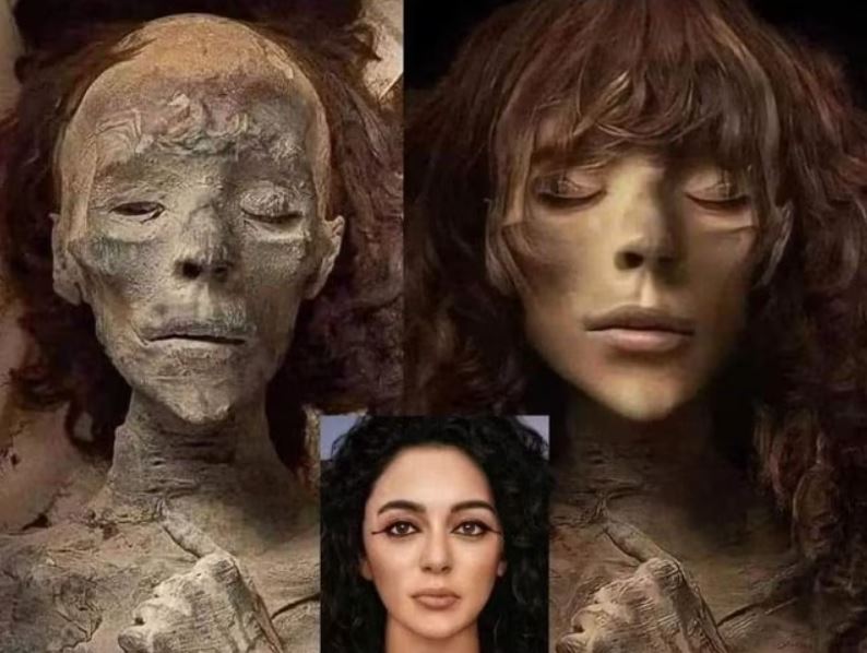 Reconstrucción digital de la reina Tiy