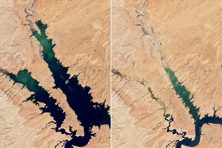 Lake Powell Still Shrinking
