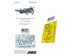Поступил в продажу набор цветного фототравления на F4U-1D Corsair от Hasegava. Масштаб 1:72