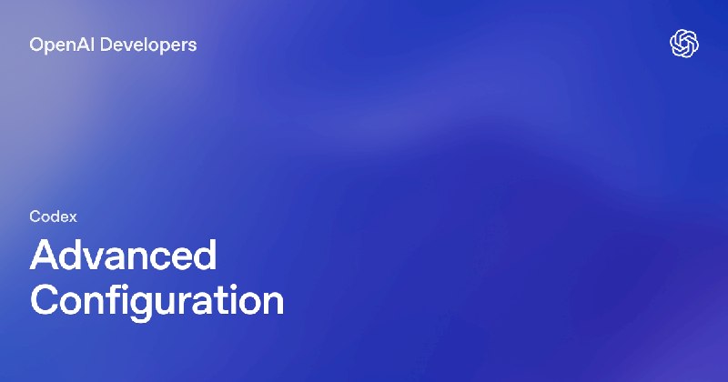 OpenAI Codex 支持自定义第三方模型提供者