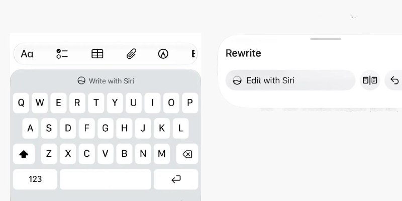 iOS 27 beta 2 引入 Write with Siri 取代旧版写作工具