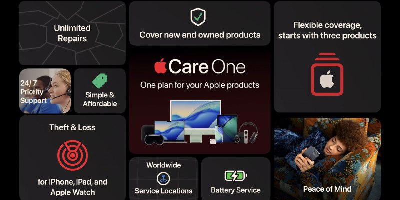 AppleCare One 英国上线 盗抢保障扩至 iPad 与 Apple Watch